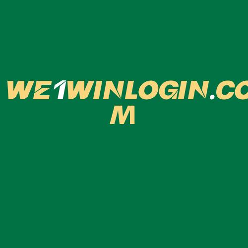 Logo da WE1WINLOGIN